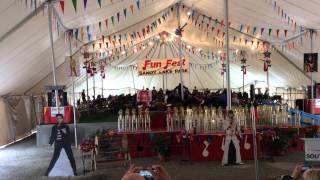 Harwood Jr High School Beginner Band performing quotAll About that Bassquot at Sandy Lake Amusement Park [upl. by Leunas582]