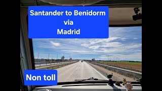 Santander to Benidorm via madrid [upl. by Marden]