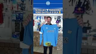 Quando Totó SCHILLACI ricordava Diego Armando MARADONA 🤍 Video da PELLE D’OCA 🥹 Napoli  shorts [upl. by Fianna]