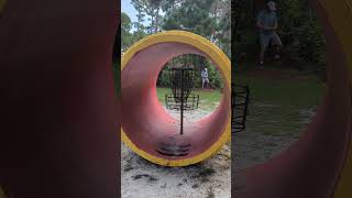 Kiwanis Hobart Park discgolfcourse hole 2 [upl. by Bohs]