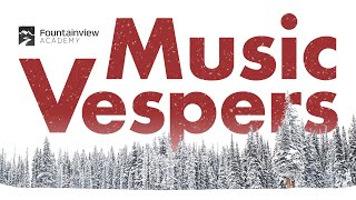 Live Music Vespers  February 3 2023 [upl. by Hughett]