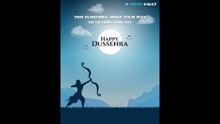 Happy Dussehra [upl. by Ynoyrb]