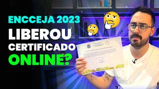 Dá pegar o Certificado ENCCEJA ONLINE [upl. by Nessa733]