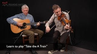 Western Swing Fiddle with Chad Manning  quotTake the A Trainquot [upl. by Cohlier988]