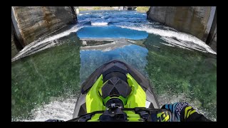 Jet Ski River Riding Seadoo Spark Trixx Raw POV [upl. by Jolie]