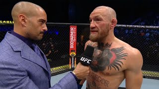 UFC 257 Conor McGregor Octagon Interview [upl. by Gausman]