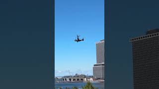 V280 Valor flyover in Lower Manhattan V280 Valor Military Exercise for the 911 ceremonies [upl. by Matthus]