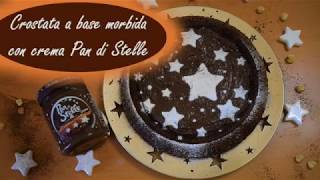 CROSTATA MORBIDA CON CREMA PAN DI STELLE  Le ricette di Dolciit [upl. by Hubble]