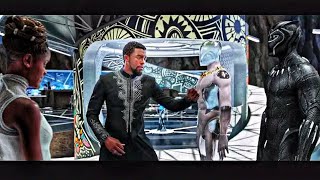 Black Panther 2018 TChalla and Shuri quotNew Suit Scenequot HD [upl. by Ellissa]