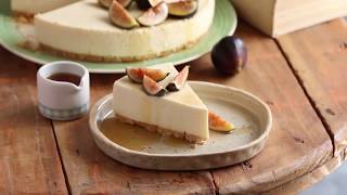 No bake ricotta cheesecake [upl. by Suraved]