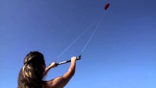 How to Fly a Slingshot B2 Trainer Kite [upl. by Anyr]