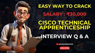 CISCO Technical Apprenticeship Latest Interview Experience  Software Engineer Trainee [upl. by Micco966]