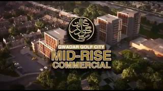 Gwadar Golf City Most Awaited MidRise Commercial Plots Booking Available [upl. by Dnomyad]