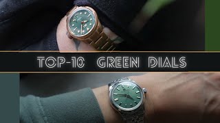 10 Essential Green Dials 800 to 45K [upl. by Leschen388]