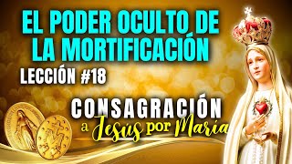 🚨 EL PODER OCULTO DE LA MORTIFICACIÓN  CONSAGRACIÓN A JESÚS POR MARÍA  LECCIÓN  18 [upl. by Holleran]