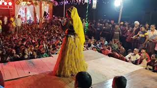 Pawan Singh Kerakat Bhajan Bajake √ pawansingh vairalvideo dance durgapuja2024 [upl. by Einafats]