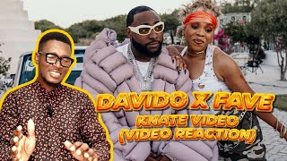 Davido  KANTE Official Video ft Fave REACTION [upl. by Magdalene666]