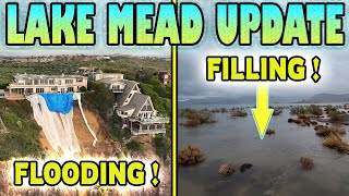 Lake Mead FILLING UP Again Water Level UPDATE 2024 Lake Powell Colorado River California Flooding [upl. by Engamrahc]