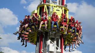 Freefall Extreme  Boos Offride Video Kirmes Vreden 2022 [upl. by Neillij]