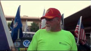 Veterans Walk Across America stops at Imperial Valley on to Balboa Park [upl. by Revkah119]