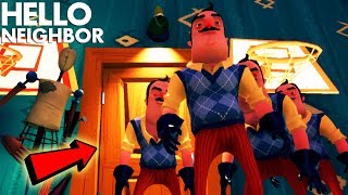 HELLO NEIGHBOR CRAZY FIRST CUTSCENE  Hello Neighbor Mods [upl. by Ydnahs]