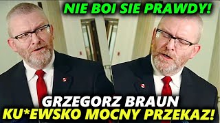 TE SŁOWA BRAUNA ROZWALĄ CI GŁOWE MUSISZ TO ZOBACZYĆ [upl. by Maltzman762]