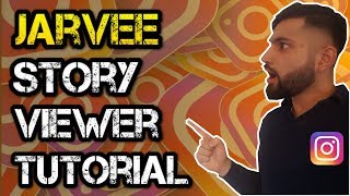 Jarvee Tutorial How to get Instagram followers with the story viewer tool [upl. by Damarra]