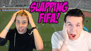 SLAPPING FIFA VS CALLUX [upl. by Notyard]