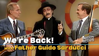 Were Back  The Smothers Brothers wFather Guido Sarducci  The Smothers Brothers Comedy Hour [upl. by Ilaire569]