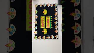 Diwali soft Board decoration [upl. by Oremodlab]