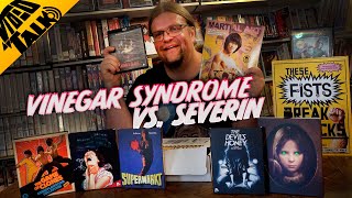 Vinegar Syndrome Vs Severin Unboxing [upl. by Comethuauc]