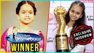 Indias Best Dramebaaz Season 3 Winner Dipali Borka  Exclusive Interview  TellyMasala [upl. by Quinta939]