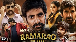 Ramarao on Duty Full Movie Hindi Dubbed  Ravi Teja  Divyansha Kaushik  Rajisha Vijayan  Review [upl. by Forlini666]