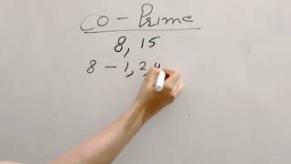 Co Prime Numbers क्या होते हैंWhat is CoPrime Numbers [upl. by Gona]