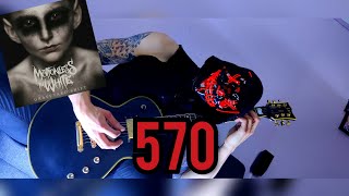 Motionless In White  570  Guitar Cover 4K  TAB [upl. by Ellerol]