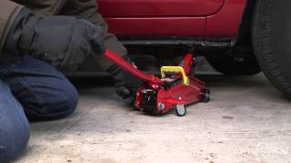 Big Red 2 Ton Car Jack in a Case  Pep Boys [upl. by Elleynad]