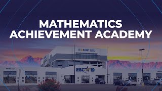 Sign Up For ESC19s Math Achievement Academies [upl. by Danell]