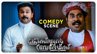 Christian Brothers Malayalam Movie Comedy Scene  Suraj loses his cool and jumps on seeing Mohan Lal [upl. by Eniamert713]