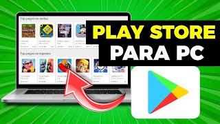 Cómo DESCARGAR JUEGOS de Play Store en PC  Play Store para PC 2024 [upl. by Aetnahc945]