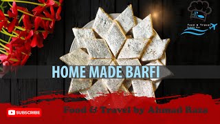 Khoya Wali Barfi Recipe I Made at Home I Mithai Recipe in Urdu Hindi sweet viral trending new [upl. by Yseulta]