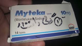 Myteka Tablets and Sachet usesside effects and How to use itAsthma MedicineMontikaMontiget [upl. by Ainecey]