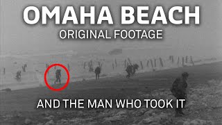 Omaha Beach  The DDay Cameraman Who Filmed Assault Waves on June 6 1944  WWII Then amp Now [upl. by Nnaihs]