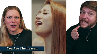 First Time Hearing Daryl Ong amp Morissette Amon Sing You Are The Reason Reaction [upl. by Attenaej]