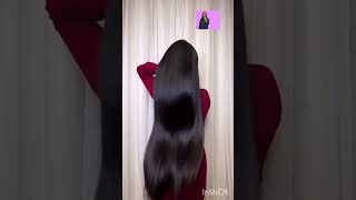 How to smooth hair naturally at home🏠homeremedies shortvideo [upl. by Edurtreg]