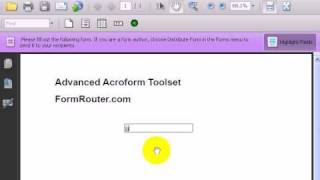 How To Add Validations To A PDF Form In Acrobat [upl. by Arabella693]