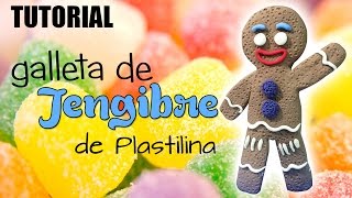 Tutorial Galleta de Jengibre Shrek de Plastilina [upl. by Bromley]