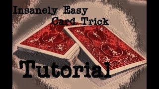 INSANELY EASY and MIND BLOWING Card Trick TUTORIAL [upl. by Demaria481]