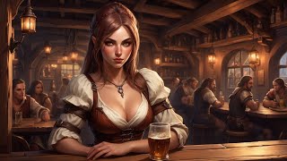 🎧Fantasy Tavern Music and Ambience relaxing shorts [upl. by Kovacs]