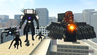 NEW ASTRO IMPACTOR SKIBIDI TOILET VS TITAN TV MAN AND OTHER TITANS AND BOSSES In Garrys Mod [upl. by Atekehs]