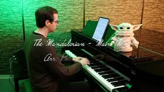 The Mandalorian  Main Theme Arr Patrik Pietschmann themandalorian pianomusic ludwiggöransson [upl. by Rennob]